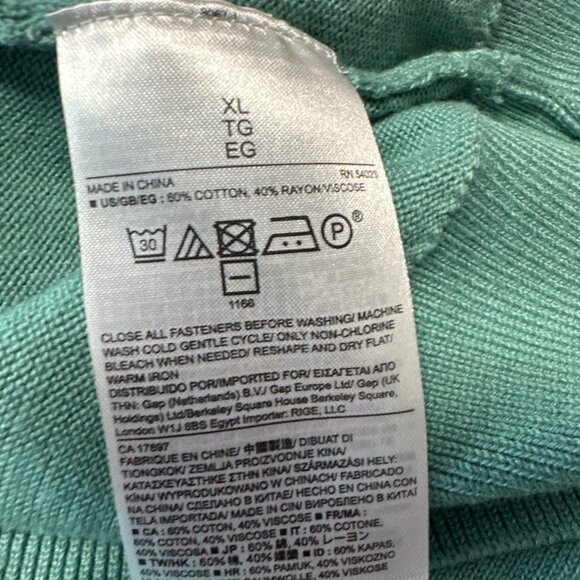 Banana Republic Long Sleeve Button-Front Cardigan Sweater Women's Size XL - Picture 6 of 9